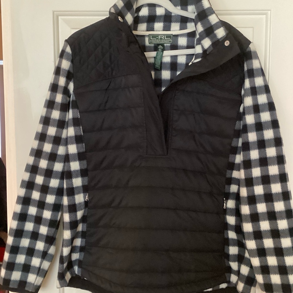 Ralph Lauren LRL Buffalo Plaid Pullover - Size XL